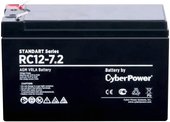 Аккумулятор для ИБП CyberPower RC12-7.2 (12В/7.2 А·ч) APCmarket.by