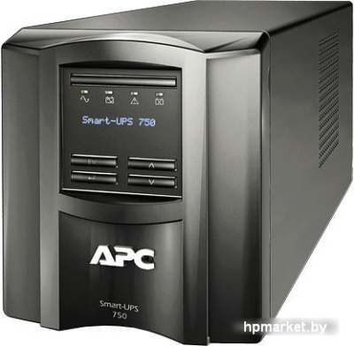 Картинка Источник бесперебойного питания APC Smart-UPS 750VA LCD 230V (SMT750I) APCmarket.by APCmarket