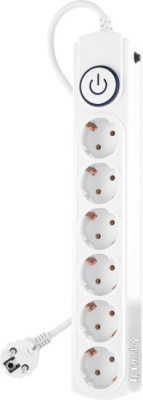Картинка IPPON BK-6-EU-1.8-10-W (1.8м, 6 розеток, белый) APCmarket.by APCmarket