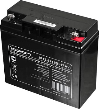 Картинка IPPON IP12-17 (12В/17 А·ч) APCmarket.by IPPON IP12-17 (12В/17 А·ч) APCmarket.by