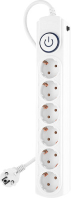 Картинка IPPON BK-6-EU-1.8-10-W (1.8м, 6 розеток, белый) APCmarket.by APCmarket
