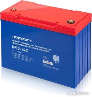 Картинка Аккумулятор для ИБП IPPON IP12-140 (12В/140 А·ч) APCmarket.by APCmarket