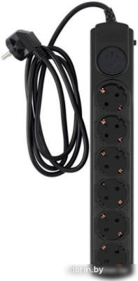 Картинка IPPON BK-6-EU-1.8-10-B (1.8м, 6 розеток, черный) APCmarket.by APCmarket
