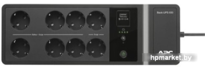 Картинка Источник бесперебойного питания APC Back UPS 650VA 230V BE650G2-RS APCmarket.by APCmarket